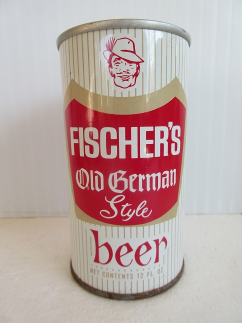 Fischer's Old German Style Beer - Fischer - red & white - Click Image to Close